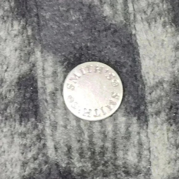 Smith's Workwear‎ Men's Henley Fleece Large Olive Black Plaid Long Sleeve - Picture 4 of 15